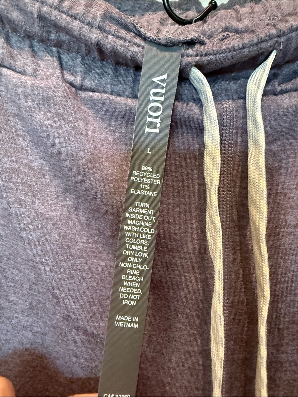 Vuori Purple Heather Hooded Lounge Set - Pullover Hoodie & Joggers - Picture 7 of 7